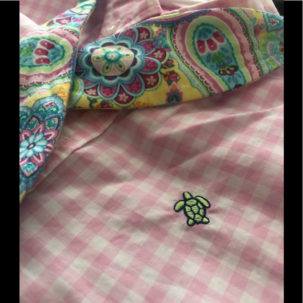 J Bailey Roscoe Button Down and Pastel Paisley Neck Tie
